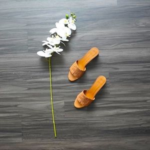 Tory Burch Ines Mid-Heel Slides (55 mm)